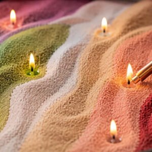 Cera a sabbia colorata - Olfacto.it - Candele a sabbia Cera a sabbia colorata