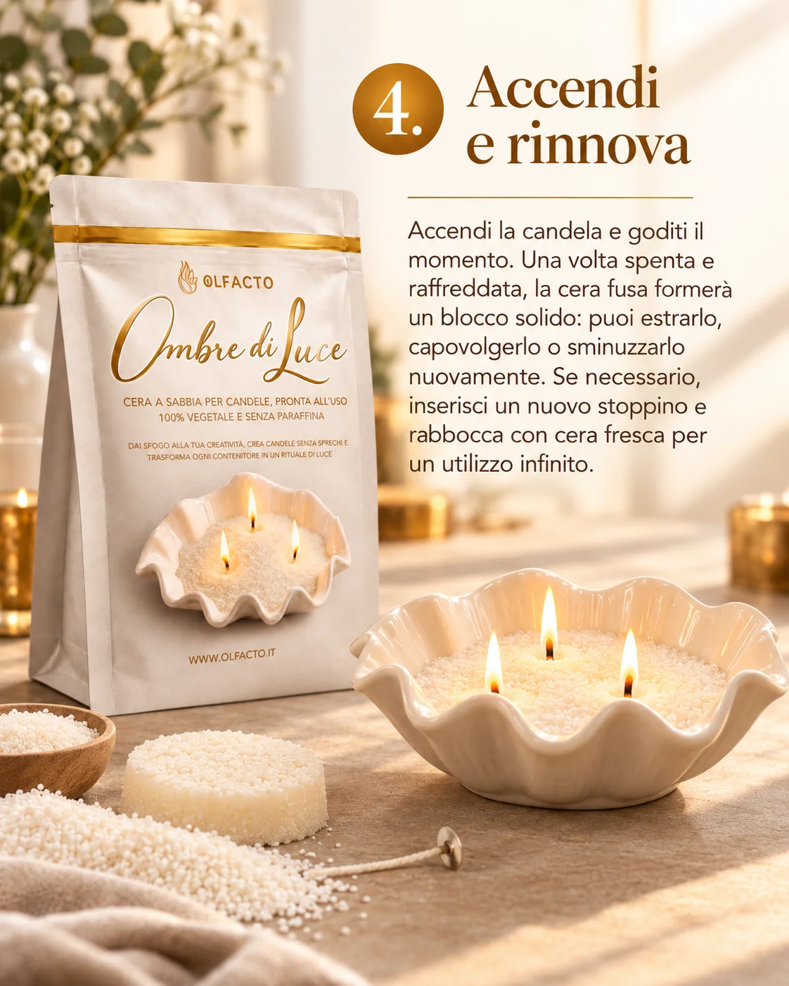 OLFACTO fase 4: Accendi e rinnova